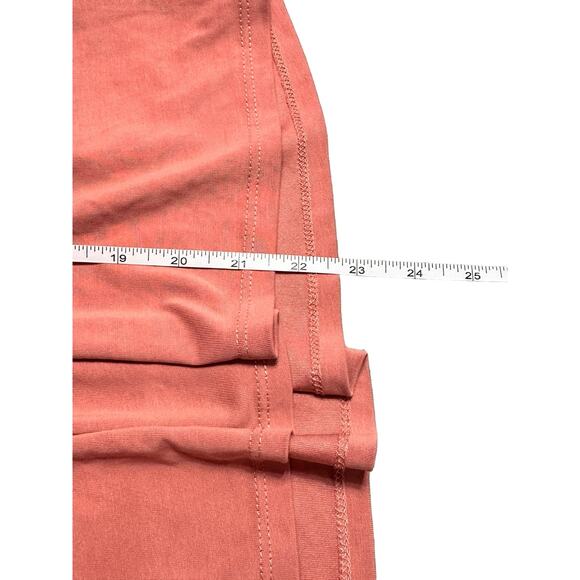 Black Tape Tank Top Mauve Tie in Back Size Small - Picture 7 of 7